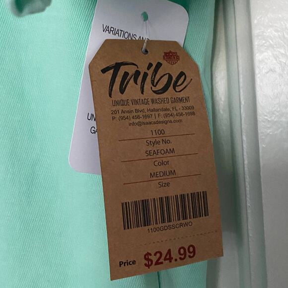 NWT Men's Size M Stay Salty ST. MAARTEN D.W.J. T-SHIRT Turtle Graphic Beachy - Picture 4 of 7